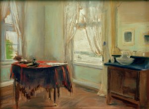 La habitación del artista en Jacob en Nienstedten de Max Liebermann